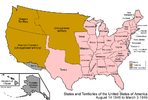 Vereinigte Staaten Ende 1848