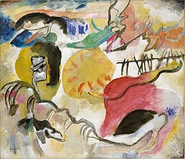 Wassily Kandinsky, Improvisation 27, Garden of Love II, 1912 (exhibited at the 1913 Armory Show)