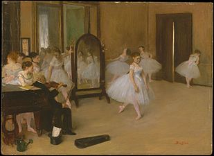Edgar Degas, The Dancing Class, 1872