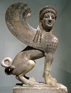 Sphinx, Greece, c. 530 BCE