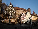 Pilatushaus and Nuremberg Castle