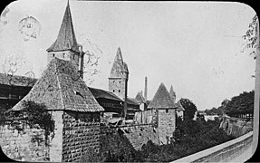 Südliche Stadtmauer, 1901