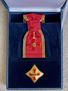 Grand Cross with Star and Sash in case
