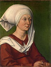 Porträt Barbara Dürers (1490/93), Germanisches Nationalmuseum, Nürnberg[1]