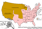 Vereinigte Staaten nach dem Vertrag von Guadalupe Hidalgo