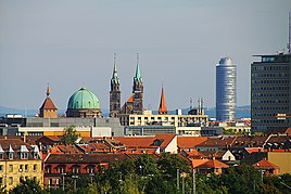 Nuremberg skyline