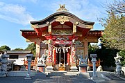 加波山神社里宮の真壁拝殿（茨城県桜川市）