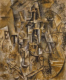 Pablo Picasso, Still Life with a Bottle of Rum, 1911