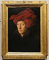 Jan van Eyck L'Homme au turban rouge 1436