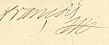 Signature de François Ier