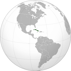 古巴的位置