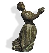Jeanne d'Arc Pastoure, 1898 - Bronze