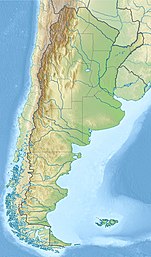 馬爾莫萊霍火山在阿根廷的位置
