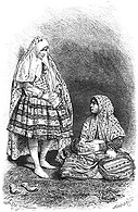 簡·迪烏拉福1881年作品，設拉子的女性
