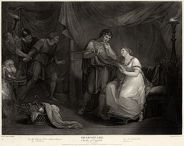 Troilus and Cressida, by Angelica Kauffman (edited by Foxj)