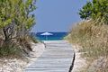 Boardwalk to the Lambi Beach on the Greek island of Kos