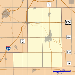 Murray is located in Wells County, Indiana