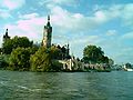Le château de Schwerin depuis le lac