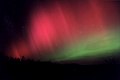 在莫德拉天文台上空的北極光。