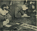 Voters voting in the first direct election