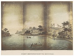 Fort Batenstein (par Gramberg, éd. 1861).