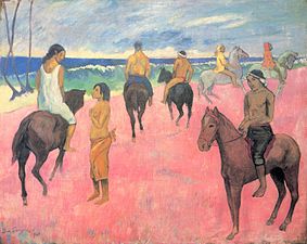 Cavaliers sur la plage (1902), collection Stávros Niárchos, Grèce.