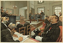 Dreyfus devant ses juges.
