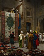 《地毯商人》，约1887年，明尼阿波利斯美术馆藏