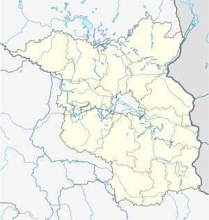巴特萨罗在勃兰登堡州的位置