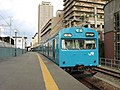 兵庫站停車中的和田岬行列車