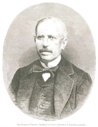 Estanislao Figueras, first president of the Republic (the title used was that of President of the Executive Power).