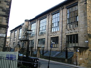 查爾斯·雷尼·麥金托什 設計的格拉斯哥藝術學院（1896–99年)