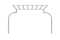 肩平拱（Shouldered flat arch），參見平拱（英语：Jack arch）