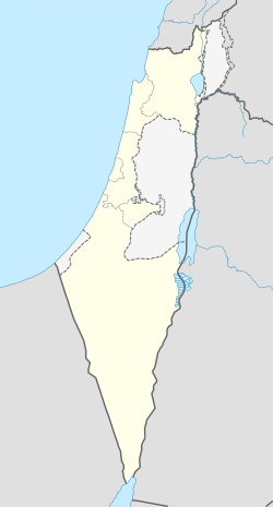 TLV/LLBG在以色列的位置