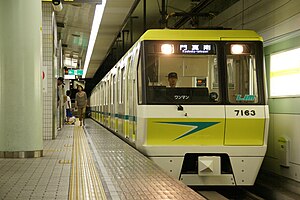 長堀鶴見緑地線で運用されている70系電車