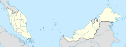 峇都知甲在馬來西亞的位置