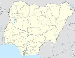 阿布庫塔在奈及利亞的位置