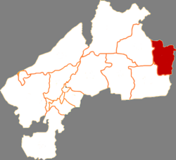 克東縣在齊齊哈爾市的位置