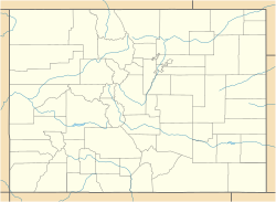 2011 Colorado earthquake is located in Colorado