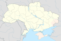 蛇岛 (黑海)在乌克兰的位置