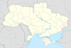 沃洛德米尔在乌克兰的位置