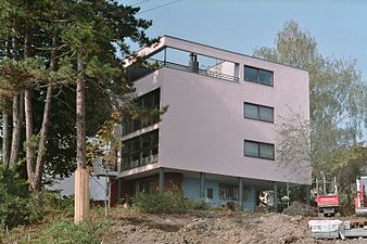勒·柯布西耶在魏森霍夫住宅展設計的雪鐵龍·豪斯別墅（1927年）