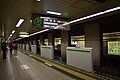 往新宿站方向月台（2018年12月30日攝）