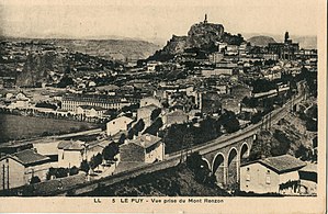 Vue générale du Puy, au tout début du XXe siècle.