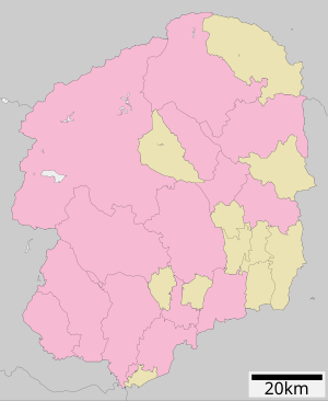 国道119号の位置（栃木県内）