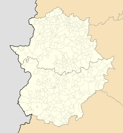 梅里達在埃斯特雷馬杜拉自治區的位置