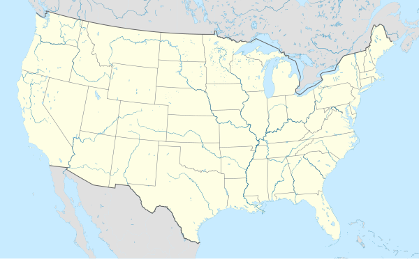 NBA G聯盟在美国的位置