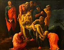 波利多羅·達·卡拉瓦喬（英语：Polidoro da Caravaggio）的《耶穌受難（義大利語：Trasporto di Cristo nel sepolcro）》，81 × 106cm，約作於1527－1528年，1972年購入[25]
