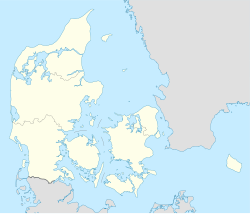 奥尔堡 Aalborg在丹麦的位置