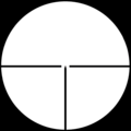 PU瞄準鏡的德國式分劃線